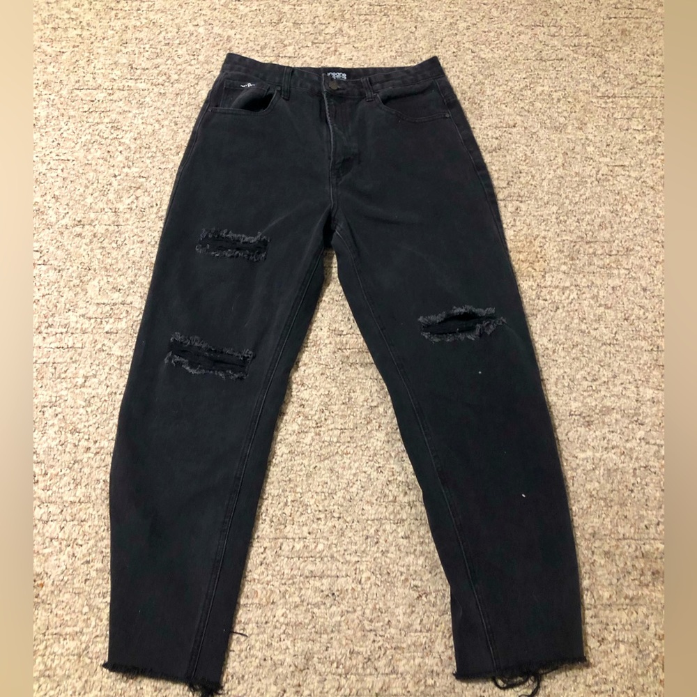 Women’s Black Ripped Jeans